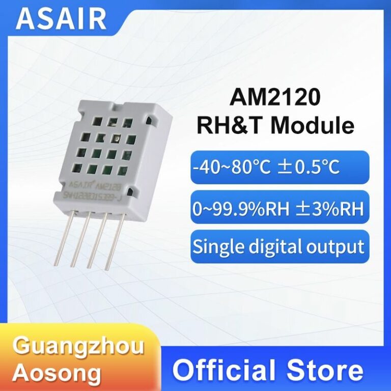 Модуль температуры и влажности ASAIR AM2120 Высокоточное измерение температуры и влажности Цифровой выход с одной шиной