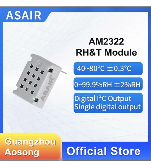 AM23221 ASAIR — Датчик температуры и влажностиAM2322