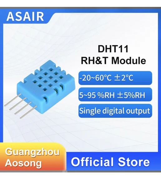 DHT11 ASAIR — Датчик температуры и влажности DHT11