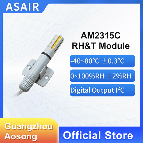 AM2315C AOSONG — датчик температуры и влажности